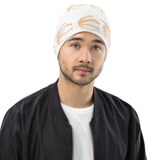 All-Over Basket Ball Beanie Hats