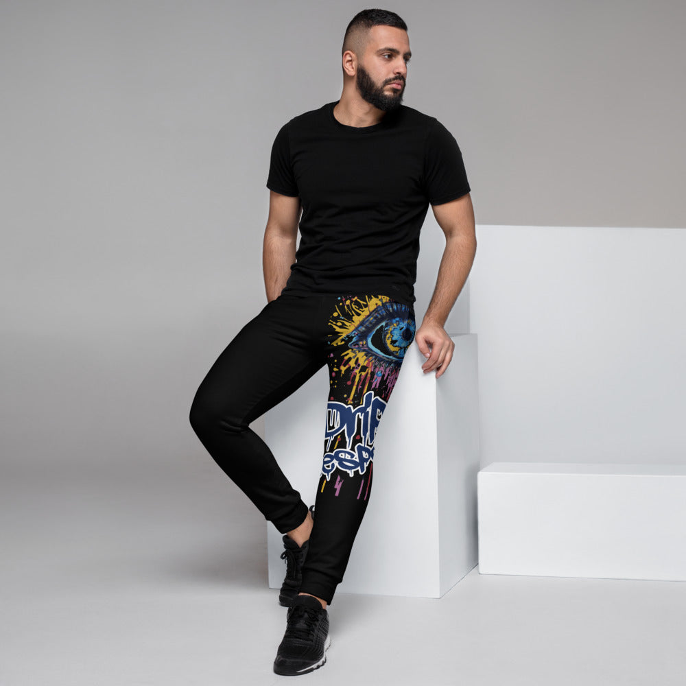 Woman Eye Drip Joggers