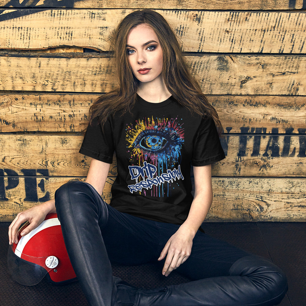 Woman Short-Sleeve Eye drip T-Shirt